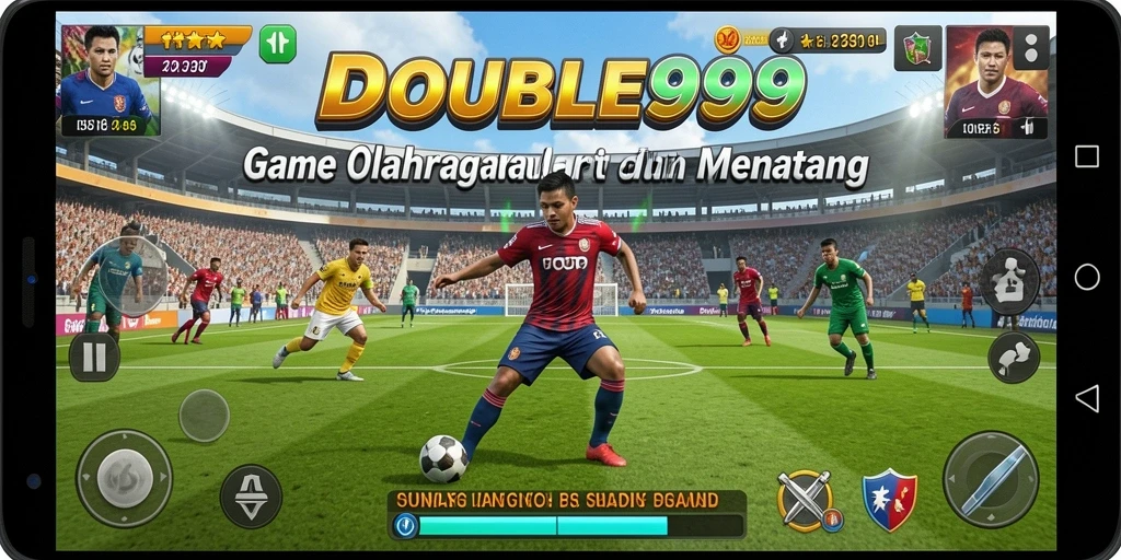 Tampilan umum gameplay DOUBLE999 yang seru dan kompetitif.