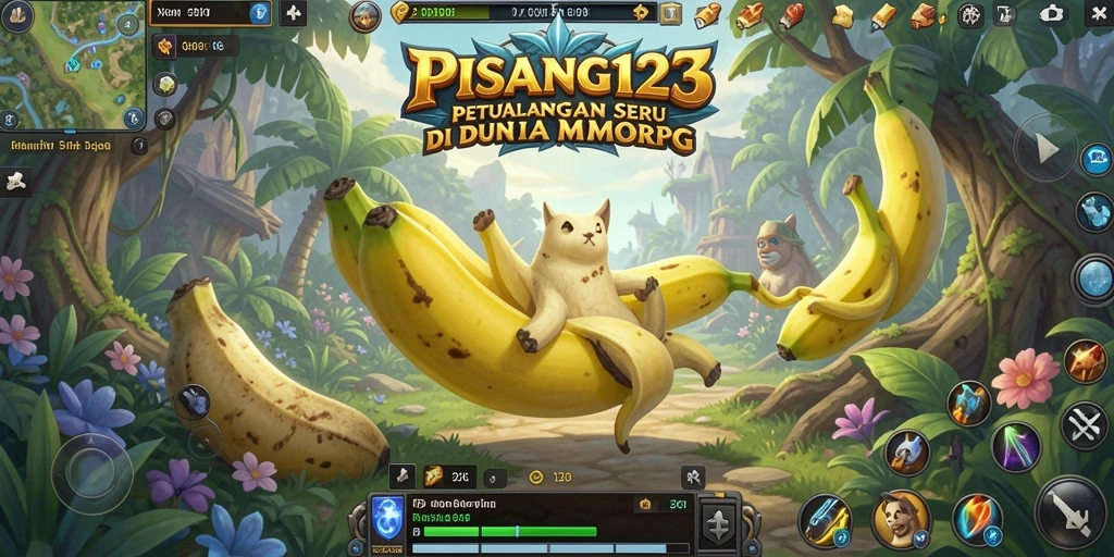 Gameplay seru dan interaksi sosial di dunia PISANG123.